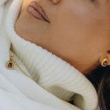 Honey Maple Drop Earrings