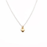 Petite Puffy Heart Necklace